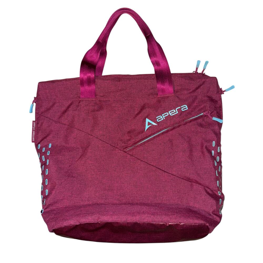 Apera Studio Tote Bag Antimicrobial Workout Yoga Gym Pink Fitness Lightweight